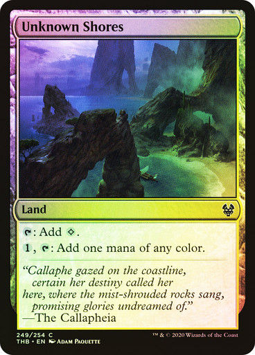 Unknown Shores (THB) (249) / Foil