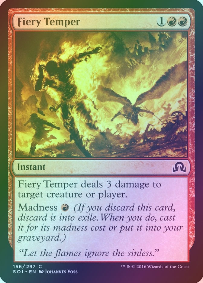 Fiery Temper (SOI) (156) / Foil