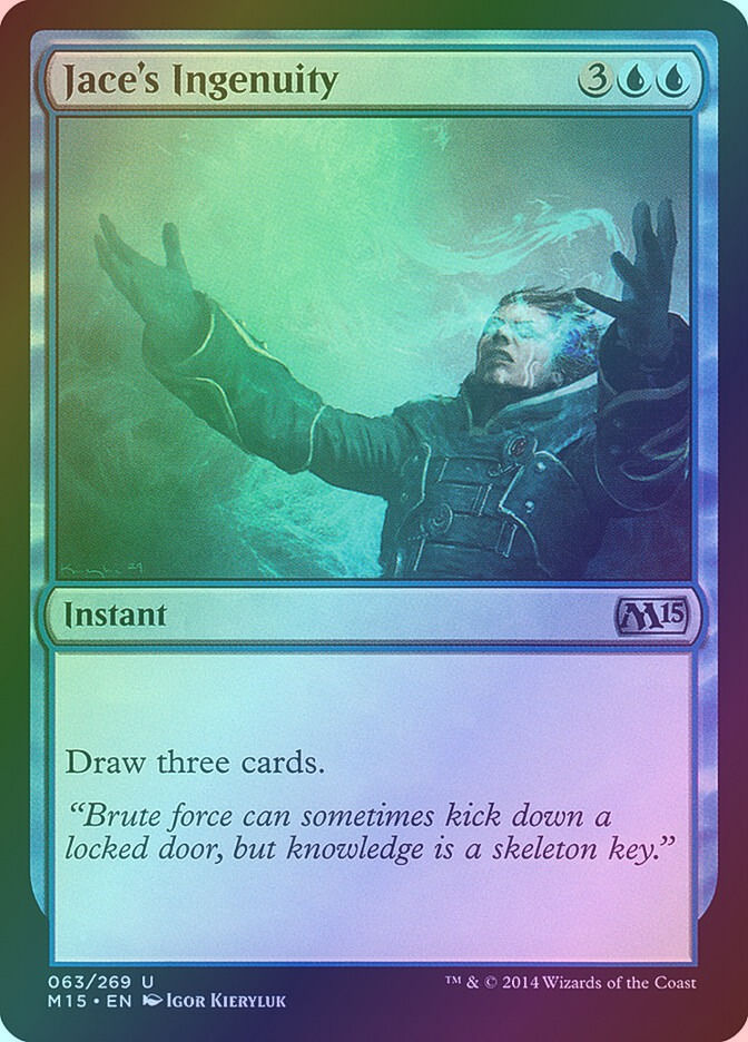 Jace's Ingenuity (M15) (63) / Foil