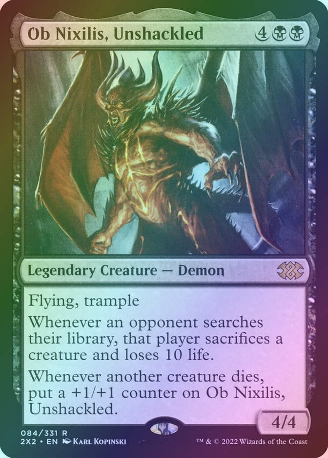 Ob Nixilis, Unshackled (2X2) (84) / Foil