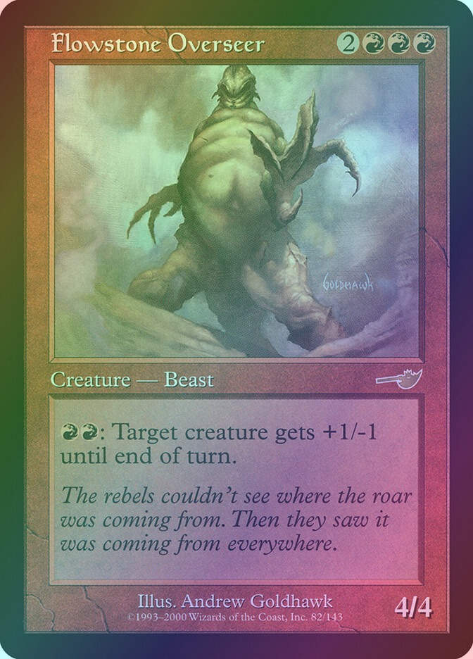 Flowstone Overseer (NEM) (82) / Foil