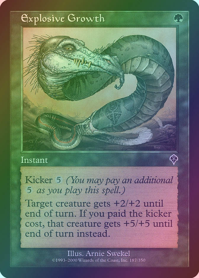 Explosive Growth (INV) (187) / Foil