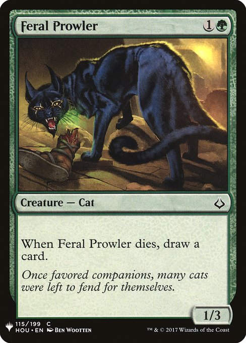 Feral Prowler (PLST) (HOU-115)