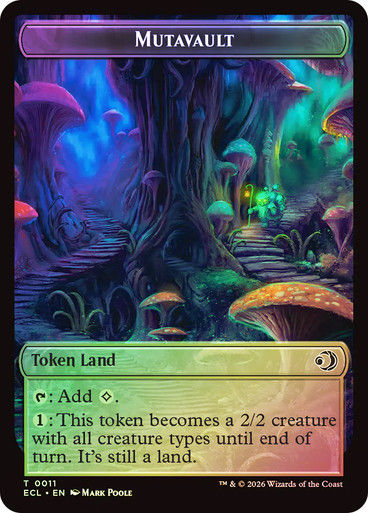 Elk // Mutavault (TECL) / Foil — cara 2 de 2