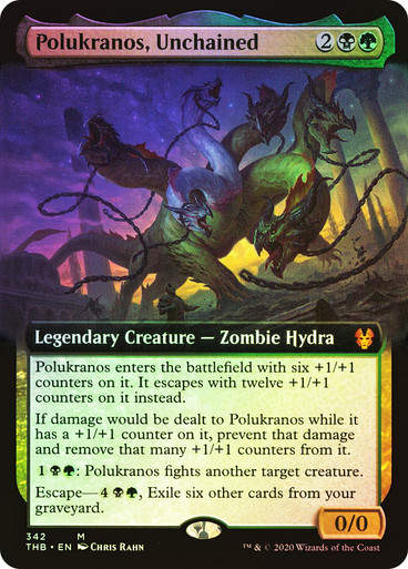 Polukranos, Unchained (THB) (342) / Extended Art / Foil