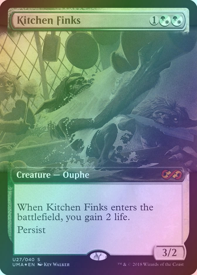 Kitchen Finks (PUMA) (U27) / Extended Art / Foil
