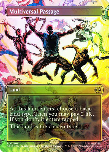 Multiversal Passage (SPM) (206) / Borderless / Foil