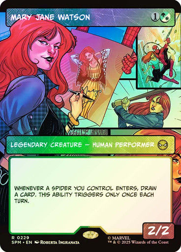 Mary Jane Watson (SPM) (229) / Showcase / Foil