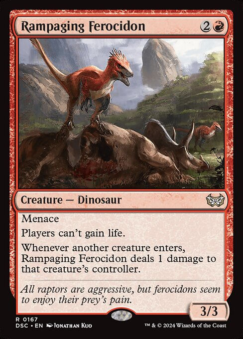 Rampaging Ferocidon (DSC) (167)