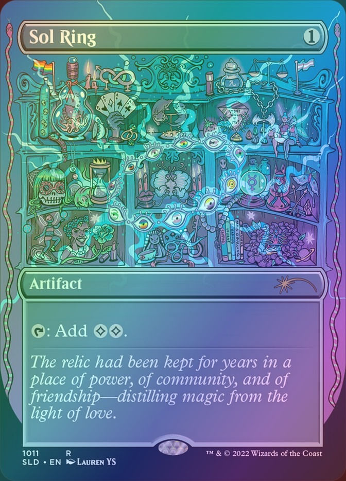 Sol Ring (SLD) (1011) / Borderless / Foil