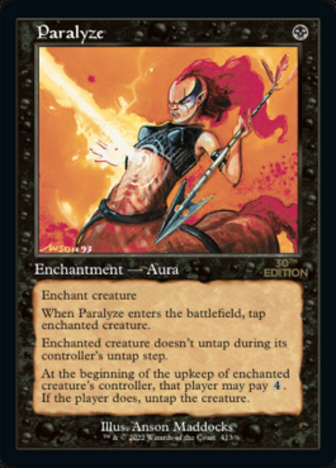 Paralyze (30a) / Retro Frame