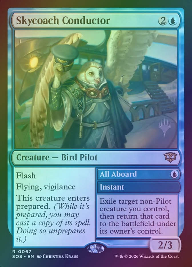 Skycoach Conductor // All Aboard (PSOS) (67p) / Foil