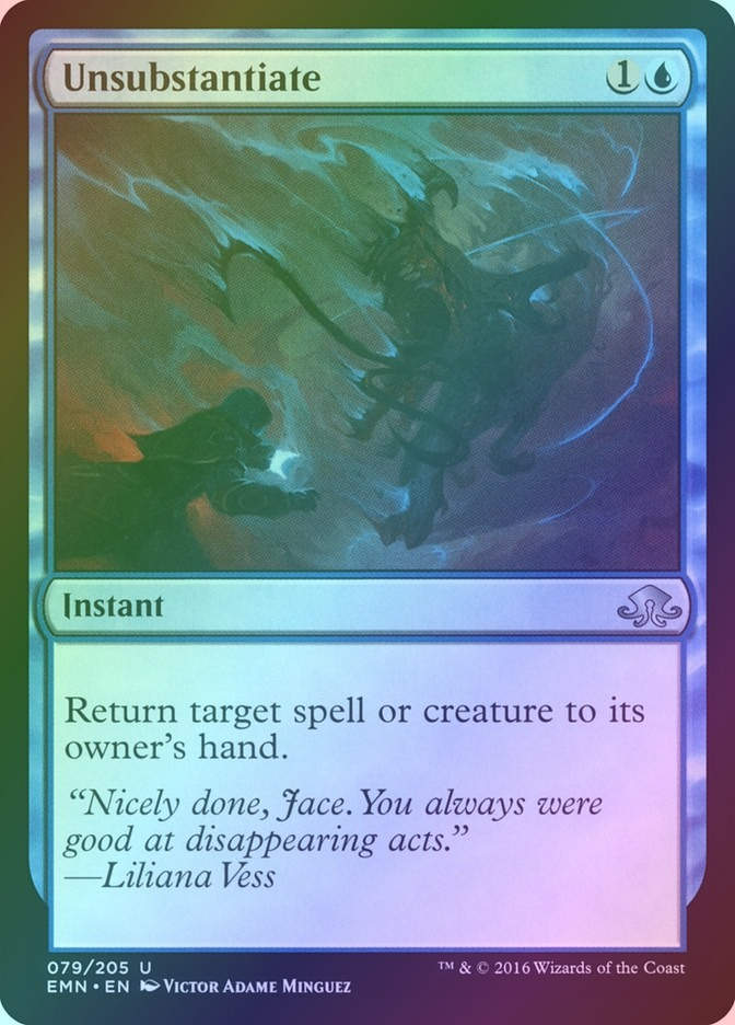 Unsubstantiate (EMN) (79) / Foil