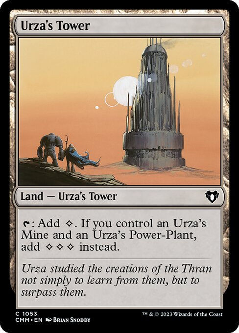 Urza's Tower (cmm) (Commander Deck)