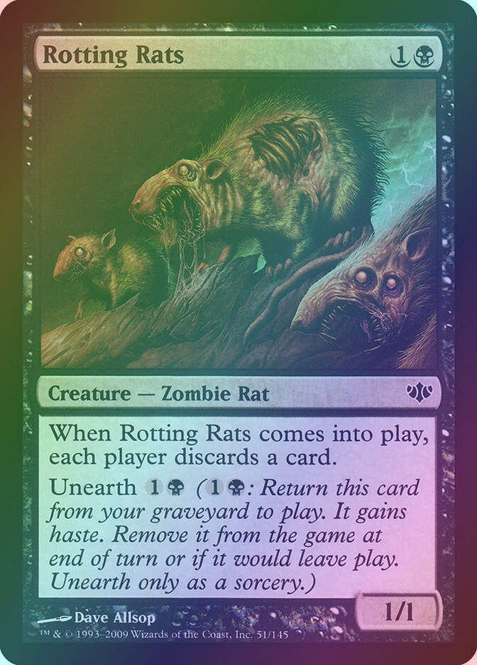 Rotting Rats (CON) (51) / Foil