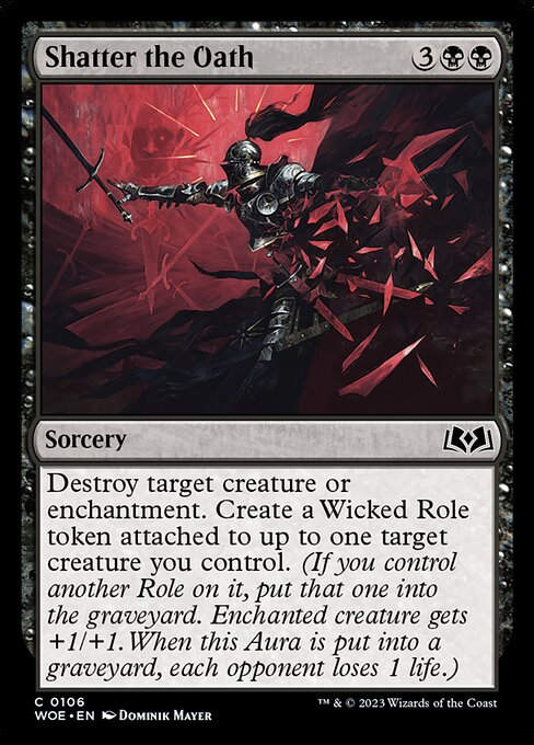 Shatter the Oath (woe)