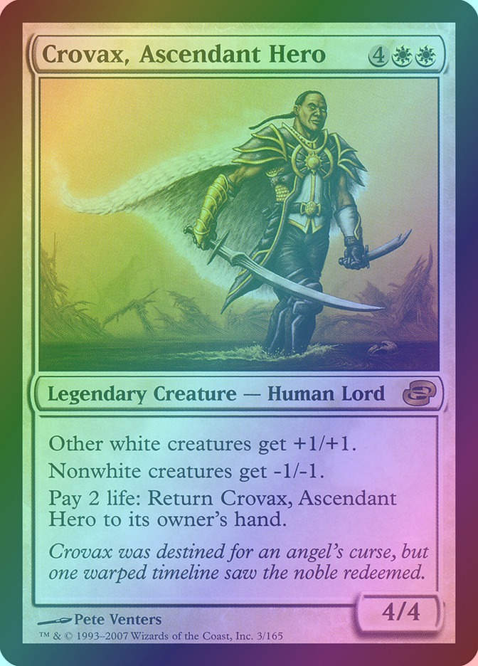 Crovax, Ascendant Hero (PLC) (3) / Foil