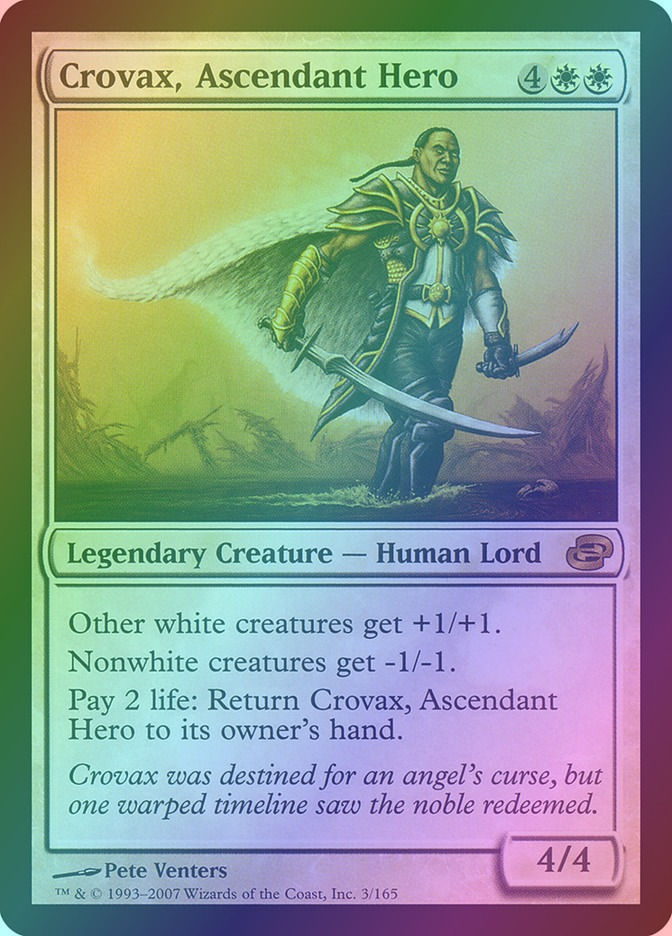Crovax, Ascendant Hero (PLC) (3) / Foil