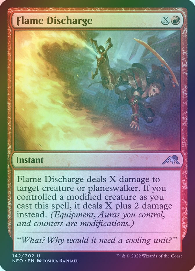 Flame Discharge (NEO) (142) / Foil
