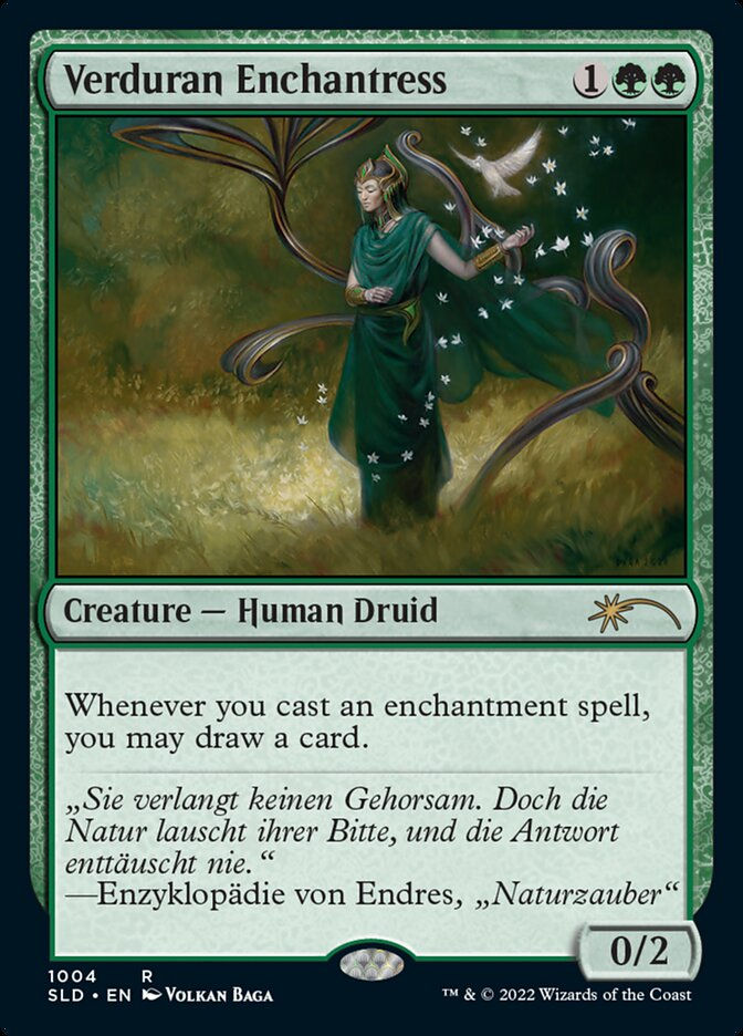 Verduran Enchantress (SLD) (1004)