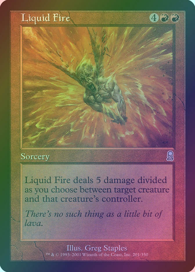 Liquid Fire (ODY) (201) / Foil