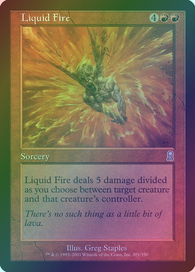 Liquid Fire (ODY) (201) / Foil