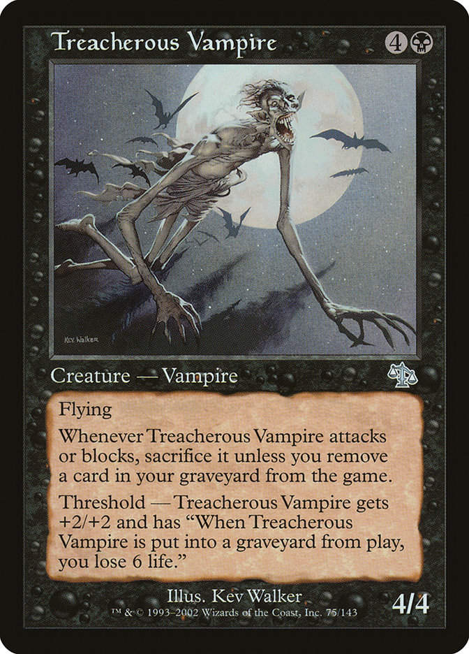 Treacherous Vampire (jud)