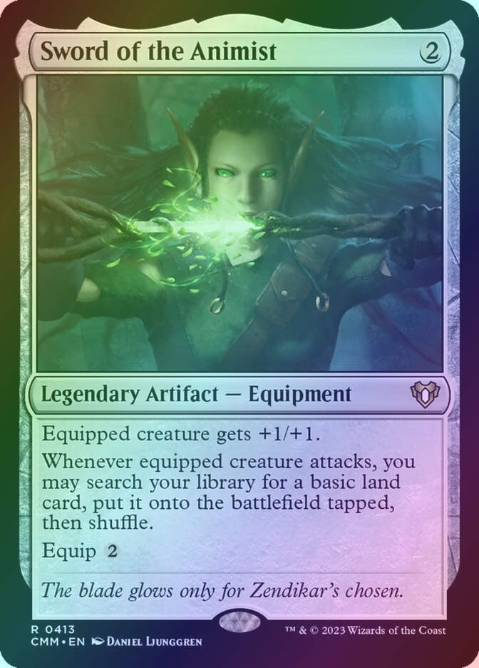 Sword of the Animist (CMM) (413) / Foil