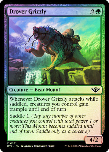 Drover Grizzly (otj) (161) / Foil