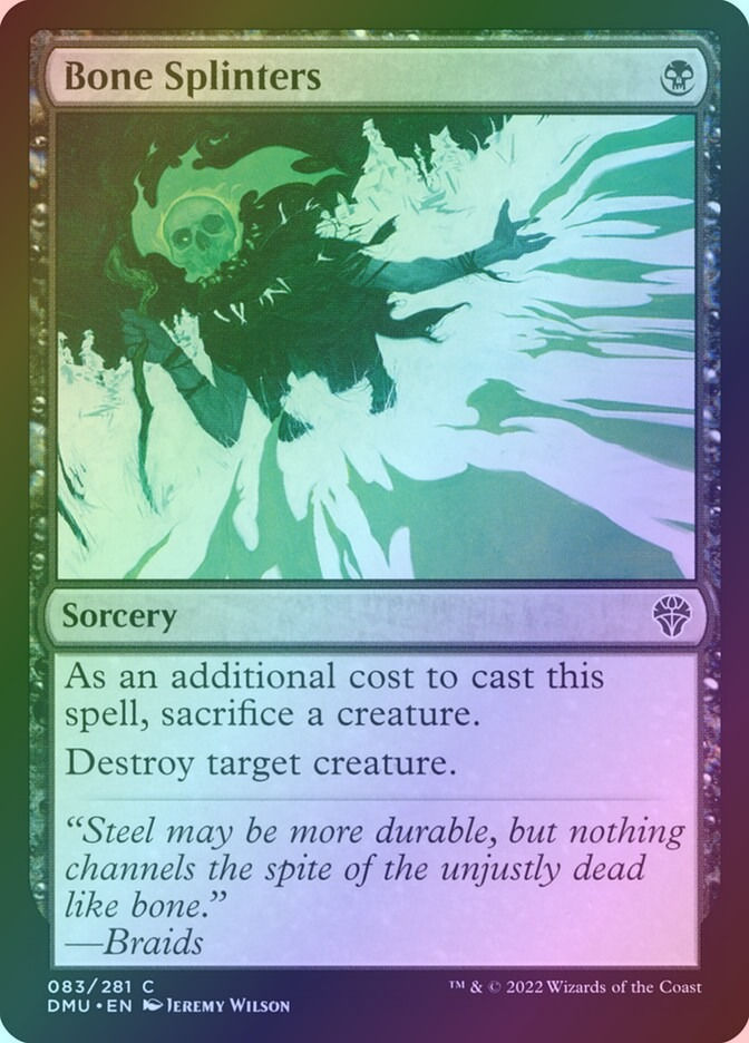 Bone Splinters (DMU) (83) / Foil