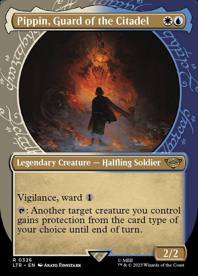 Pippin, Guard of the Citadel (LTR) (326) / Borderless / Showcase
