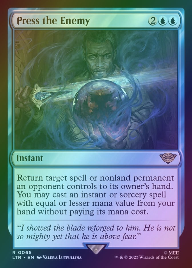 Press the Enemy (LTR) (65) / Foil