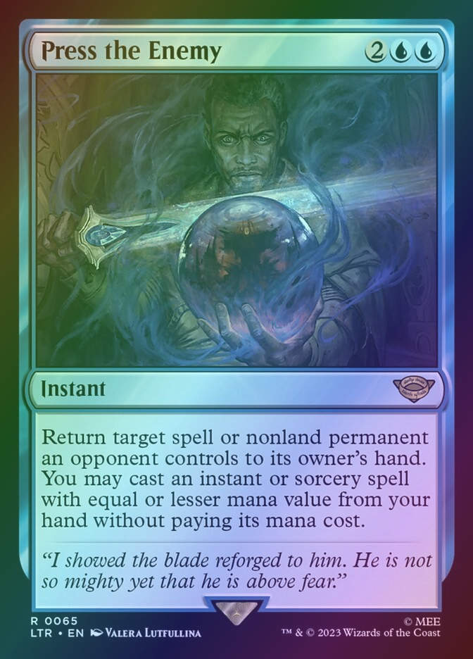 Press the Enemy (LTR) (65) / Foil