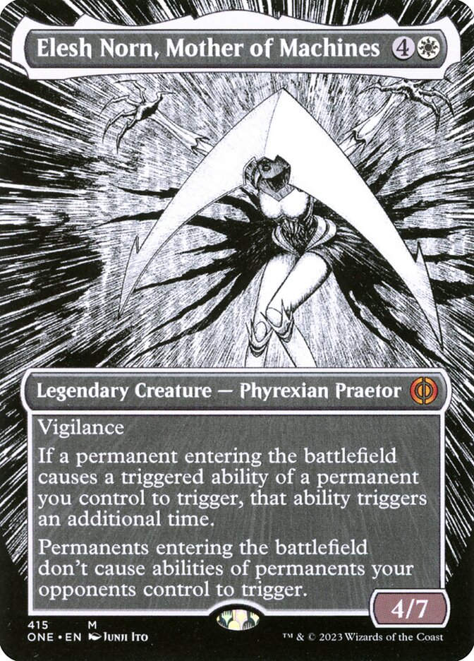 Elesh Norn, Mother of Machines (ONE) (415) / Borderless