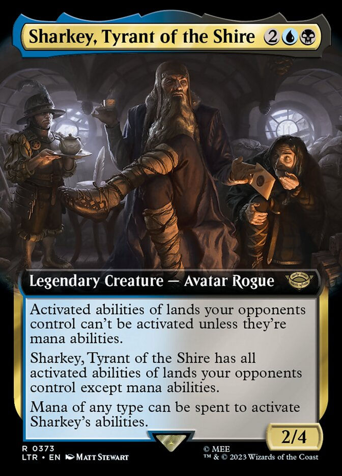 Sharkey, Tyrant of the Shire (LTR) (373) / Extended Art