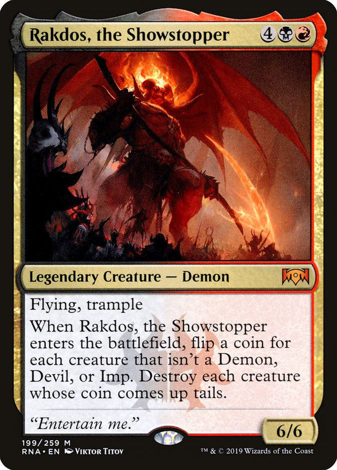 Rakdos, the Showstopper (RNA) (199)