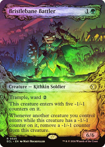 Bristlebane Battler (ECL) (325) / Showcase / Foil