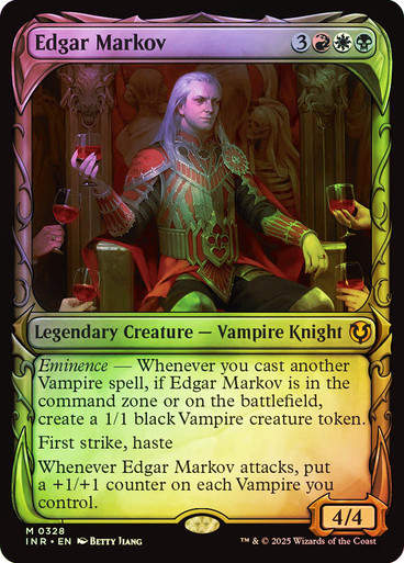 Edgar Markov (INR) (328) / Foil / Showcase