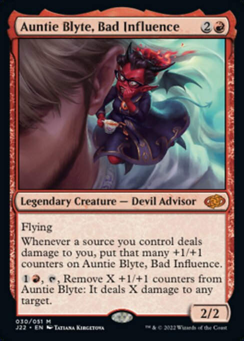 Auntie Blyte, Bad Influence (J22))