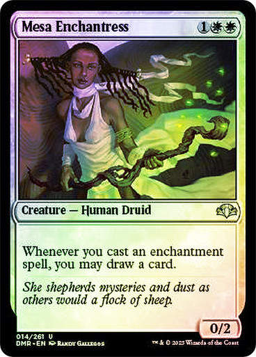 Mesa Enchantress (DMR) / Foil