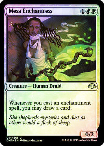 Mesa Enchantress (DMR) / Foil