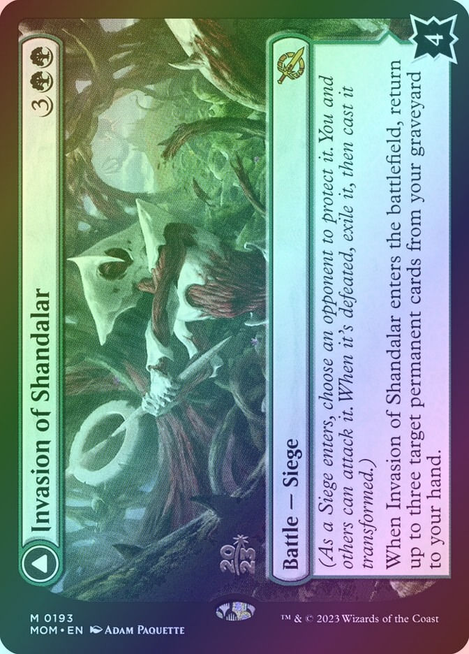 Invasion of Shandalar // Leyline Surge (PMOM) (193s) / Foil — cara 1 de 2