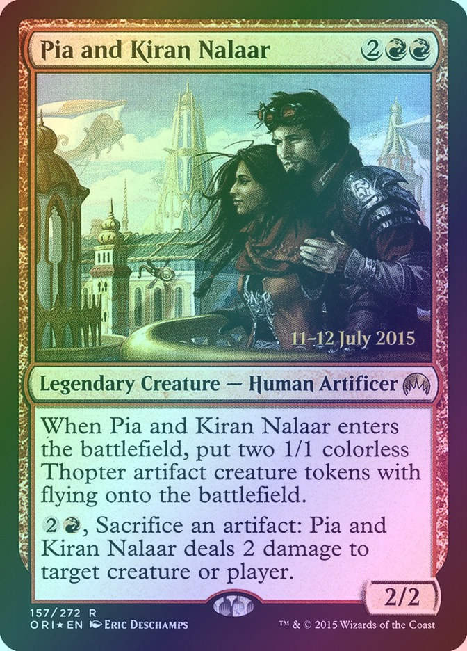 Pia and Kiran Nalaar (PORI) (157s) / Foil