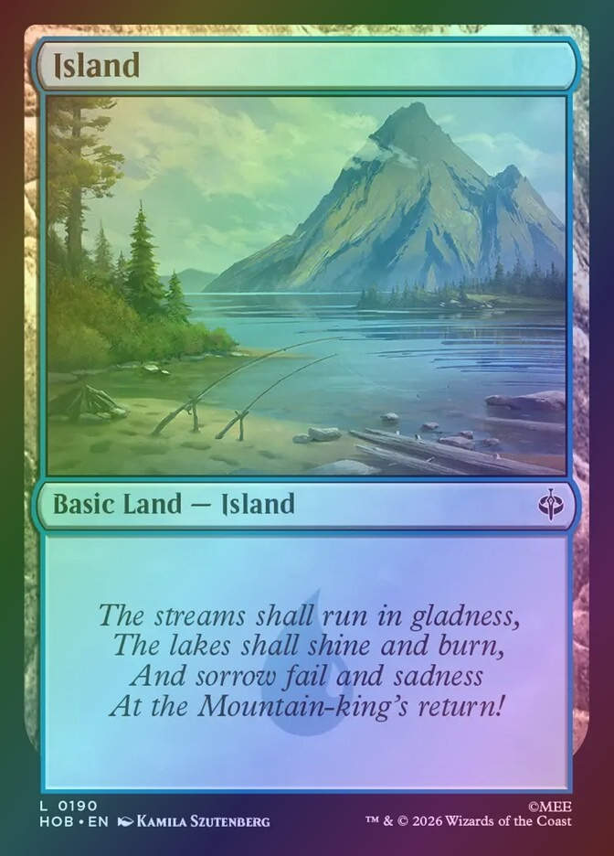 Island (HOB) (190) / Foil
