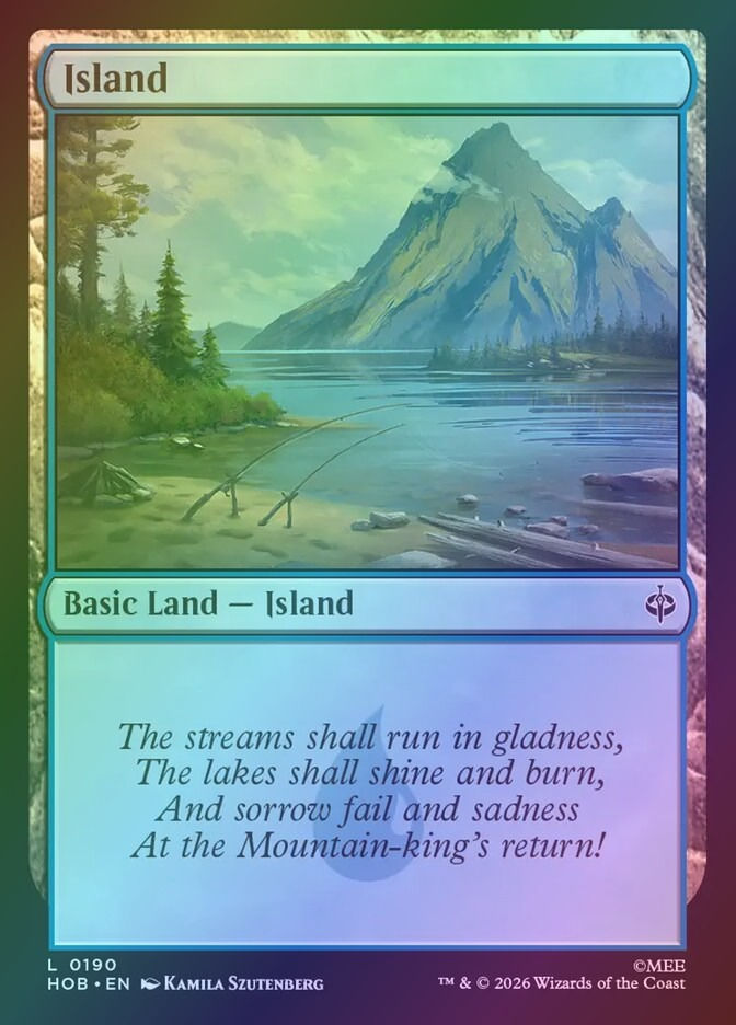 Island (HOB) (190) / Foil