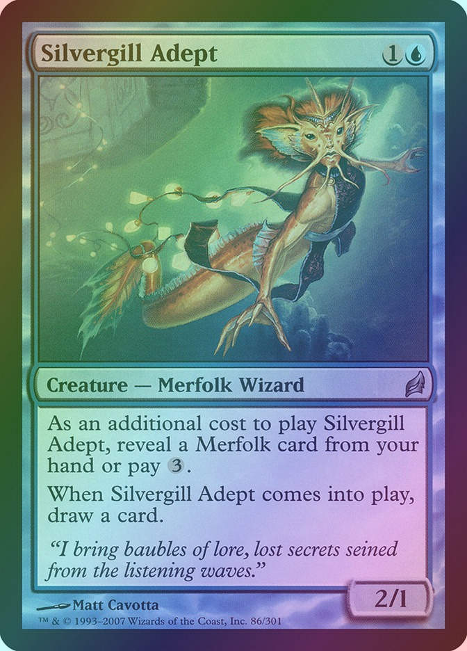 Silvergill Adept (LRW) (86) / Foil