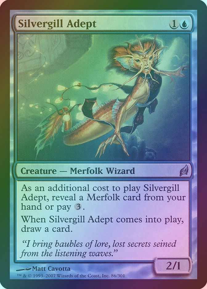 Silvergill Adept (LRW) (86) / Foil