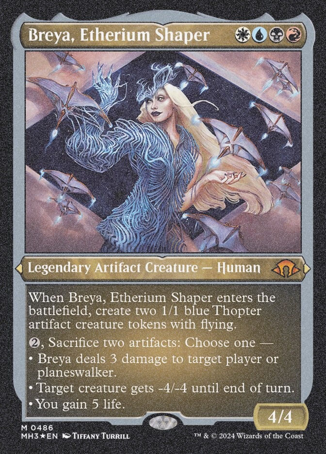 Breya, Etherium Shaper (MH3) (486) / Foil Etched