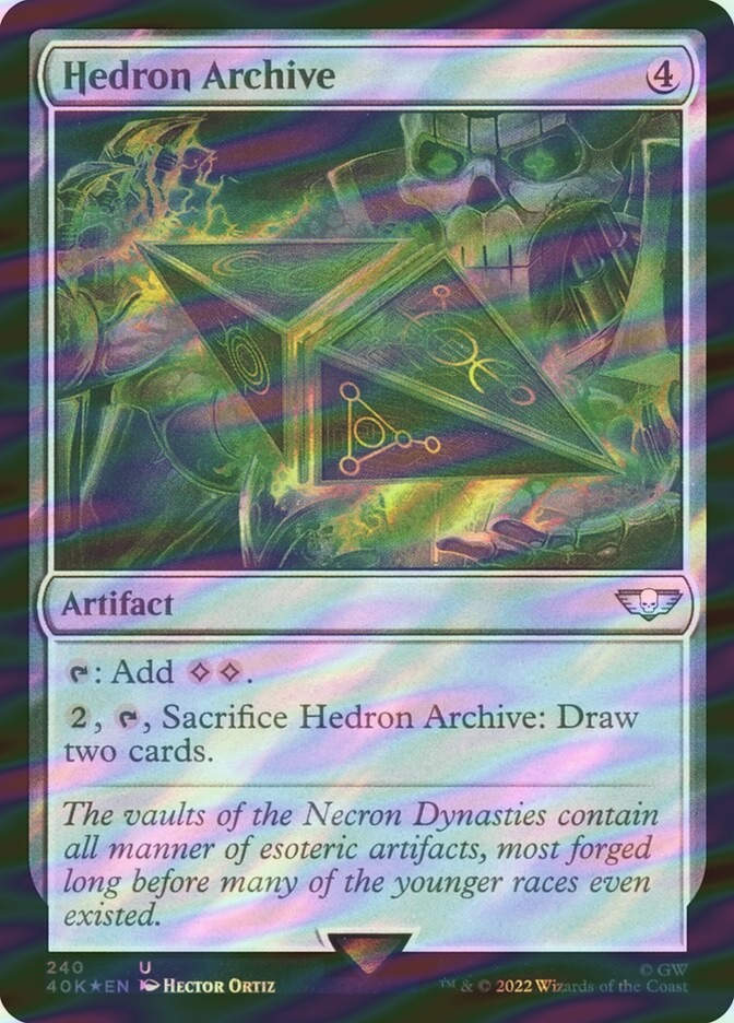 Hedron Archive (40K) (240★) / Surge Foil