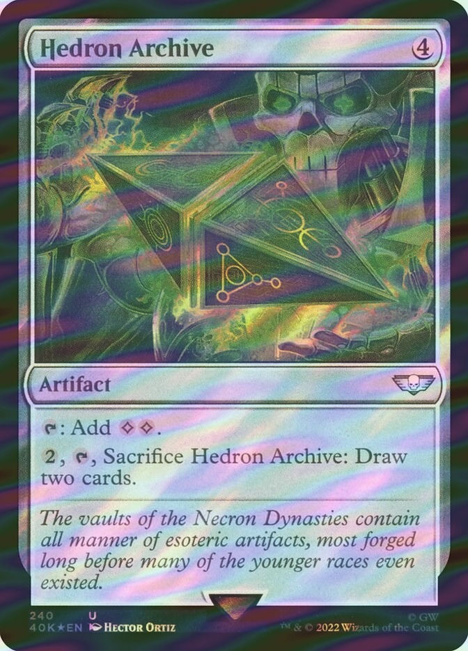 Hedron Archive (40K) (240★) / Surge Foil